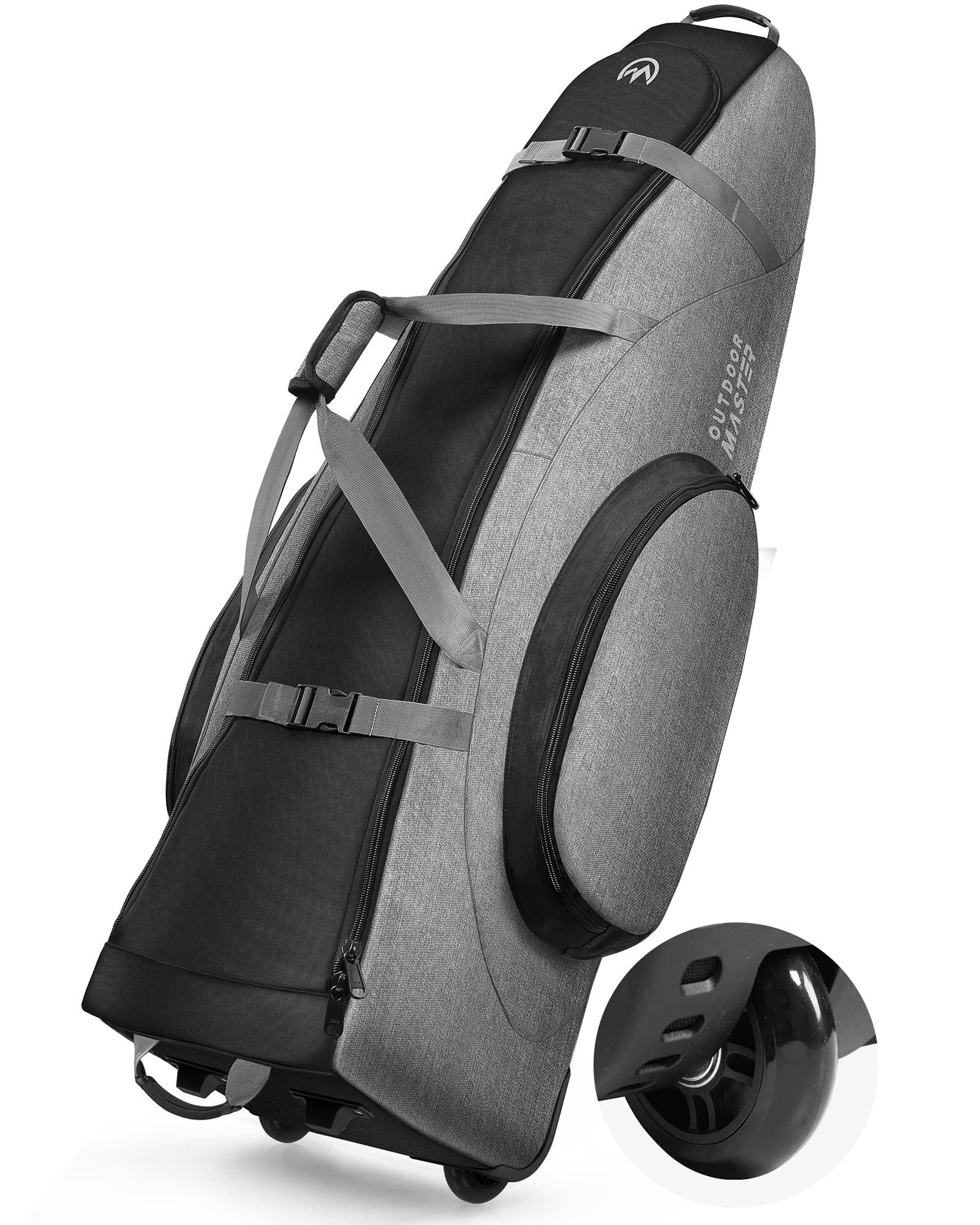 Amazon | ゴルフバッグカバー 【キャスター付き・高密度900Dナイロン