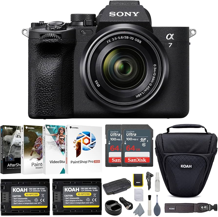 Amazon.com : Sony Alpha 7 IV Full-Frame Mirrorless Interchangeable
