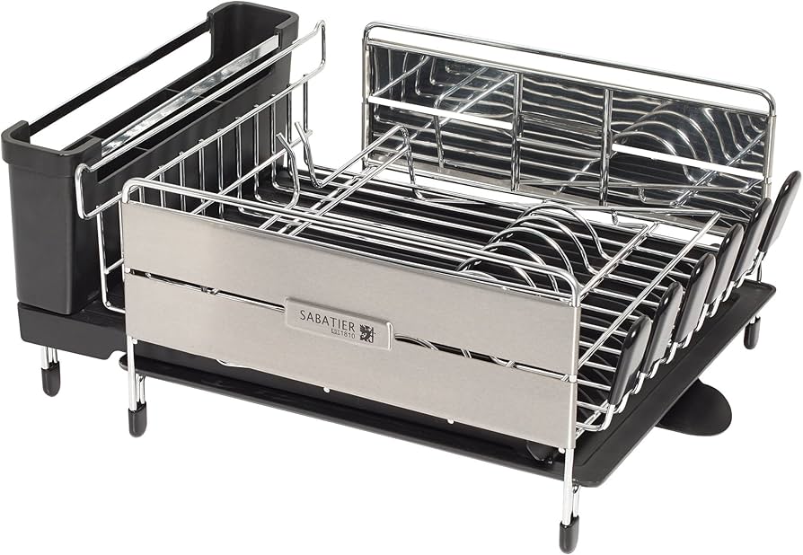Amazon｜Sabatier Expandable Compact Dishrack｜水切りラック