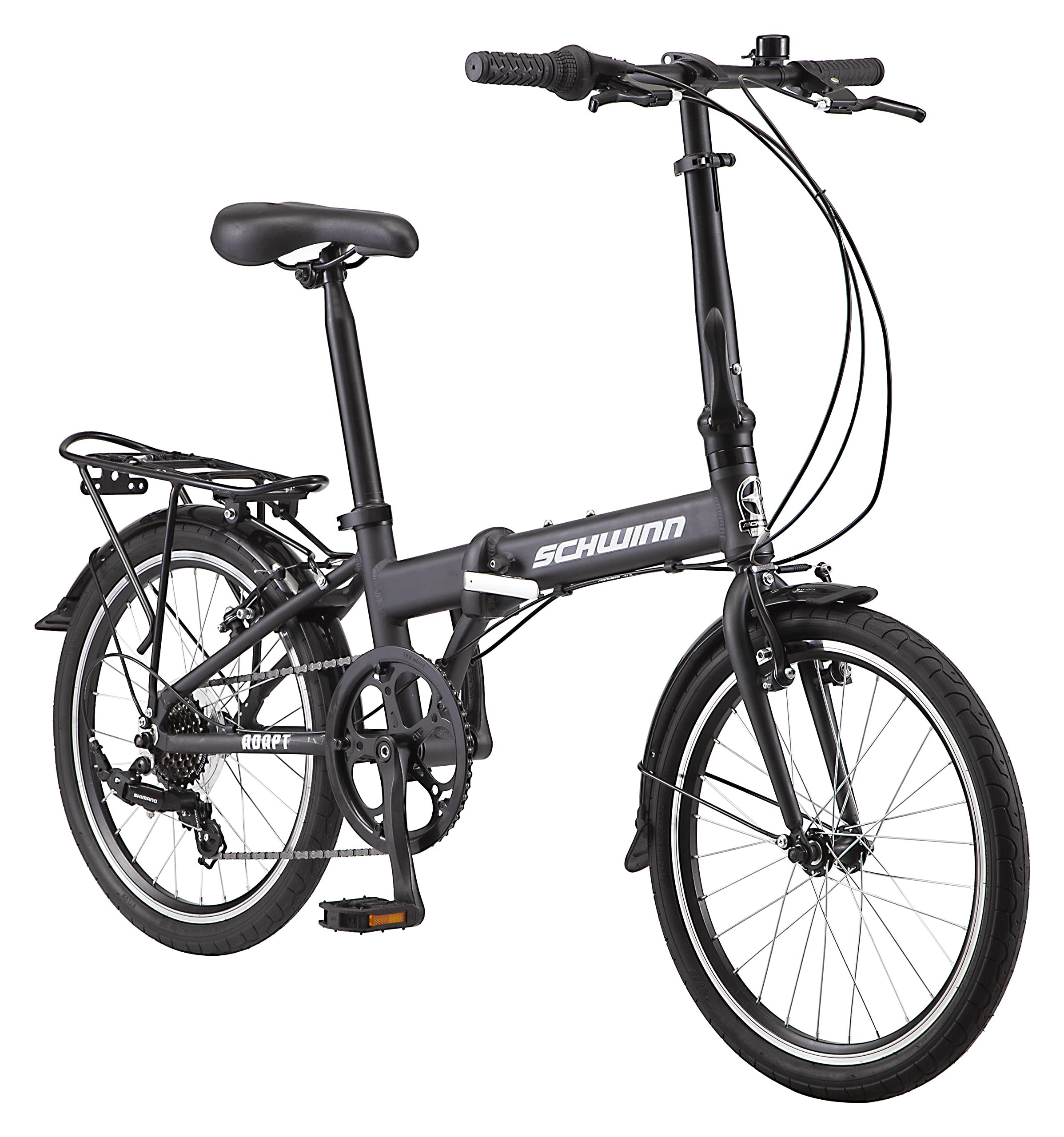Amazon.com : Schwinn Adapt U Folding Bike, 20-Inch Wheels, 7-Speed
