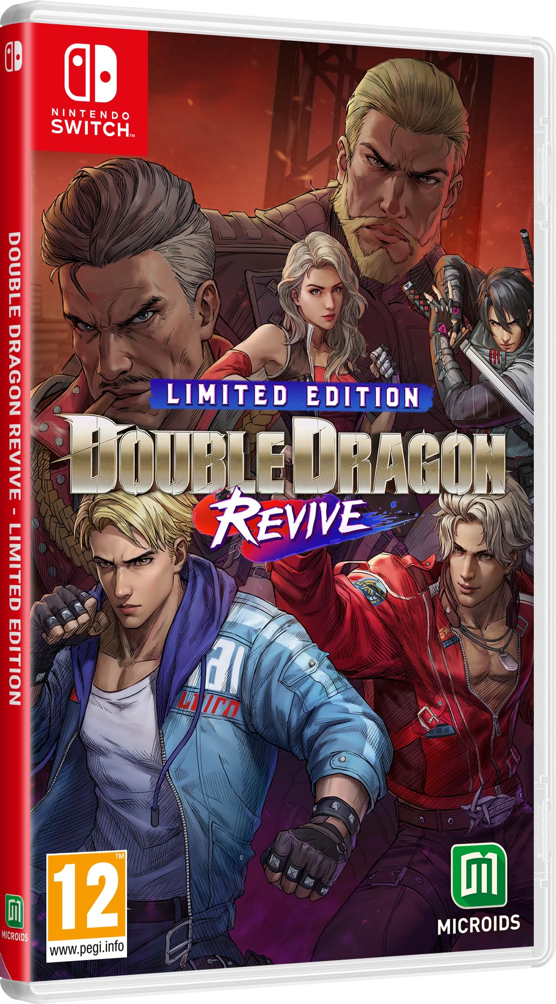 Double Dragon Revive Limited Edition - Switch : Amazon.co.uk: PC
