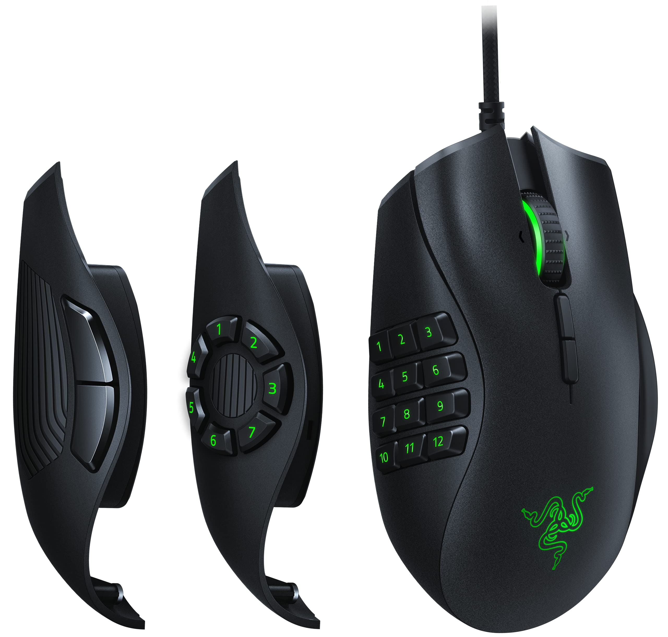Amazon.co.jp: Razer Naga Trinity サイドボタンを2/7/12ボタンに