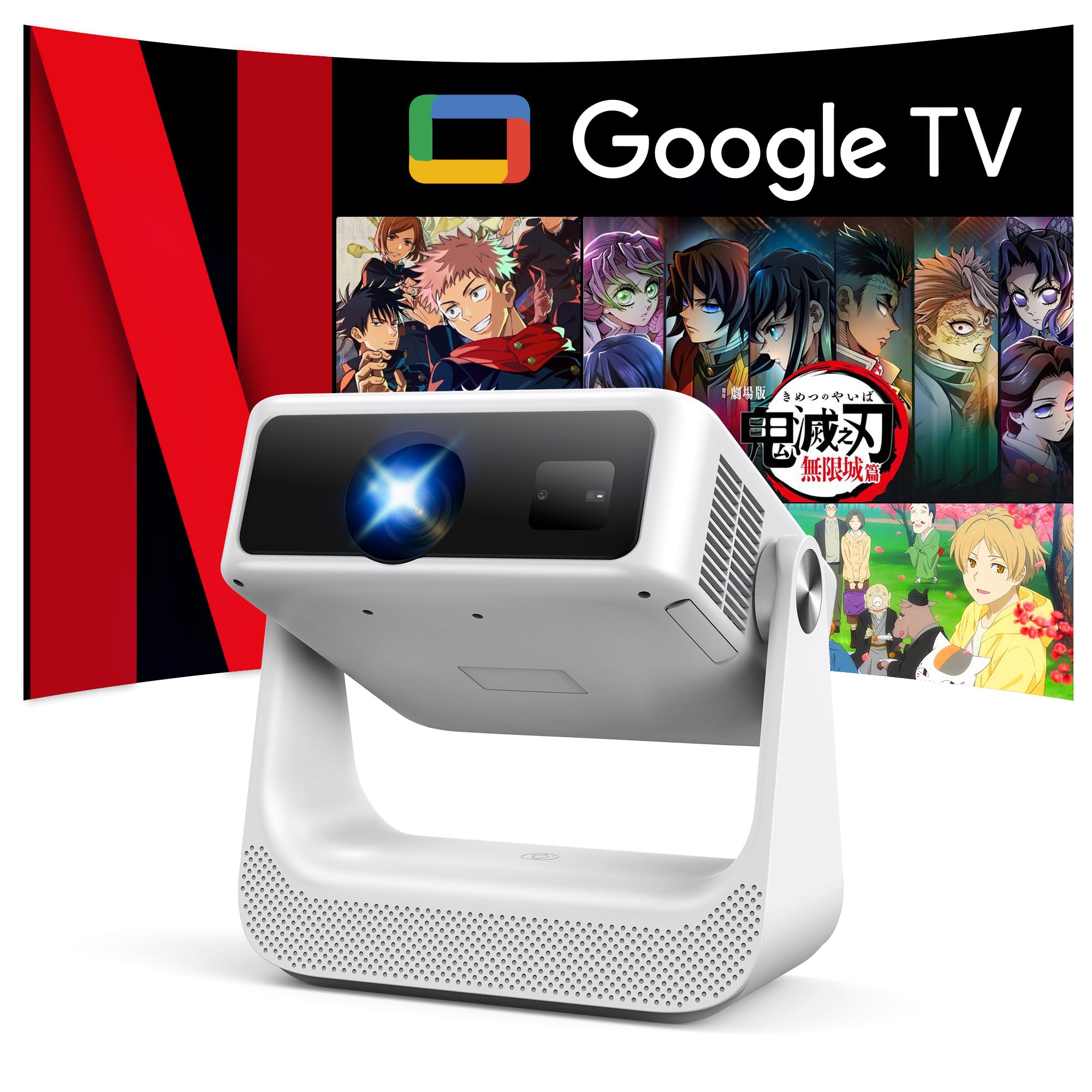 Amazon.co.jp: プロジェクター 【Google TV公式認証＆高輝度1500ANSI＆