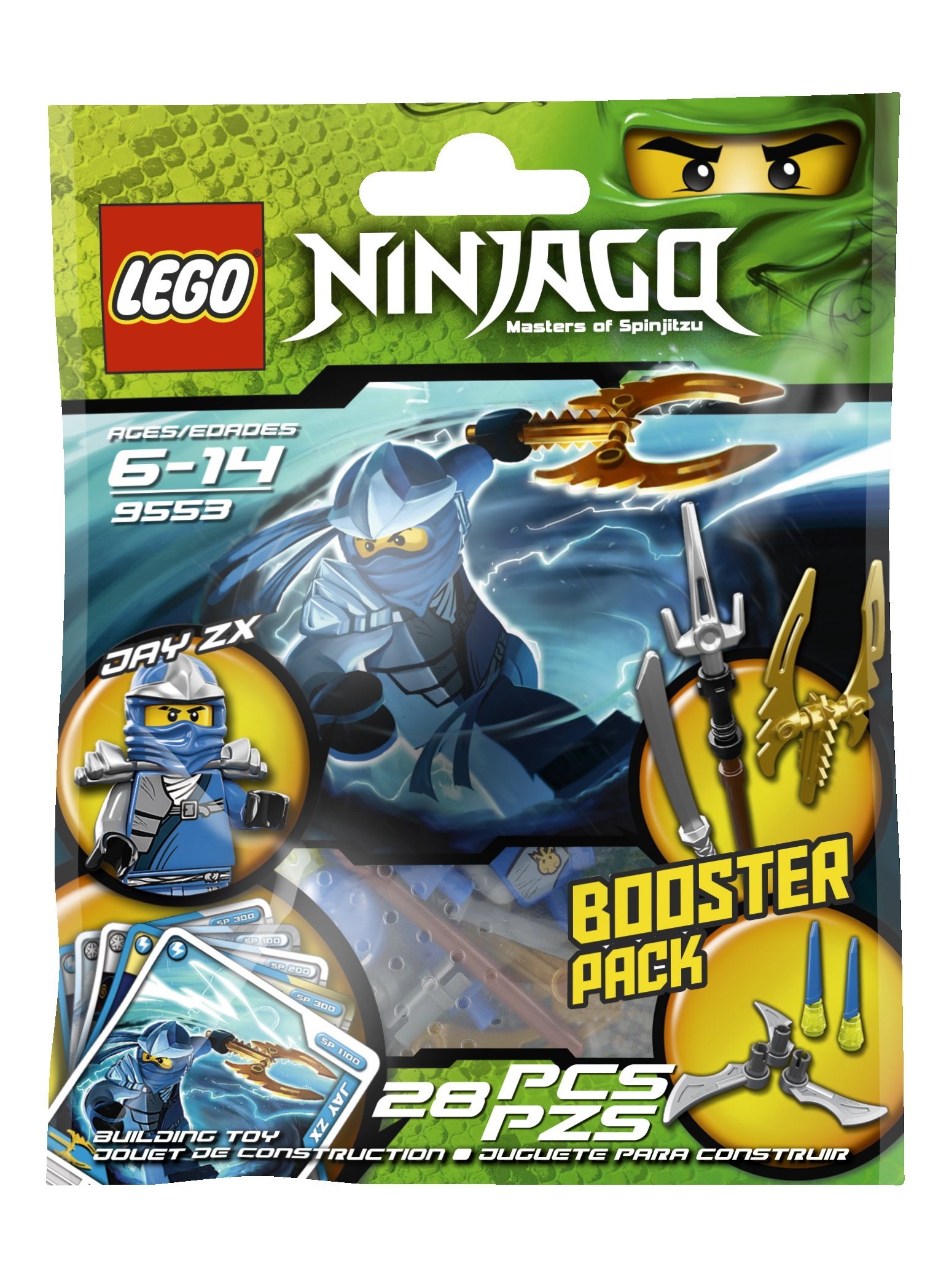 Amazon.com: LEGO Ninjago Jay ZX 9553 : Toys & Games