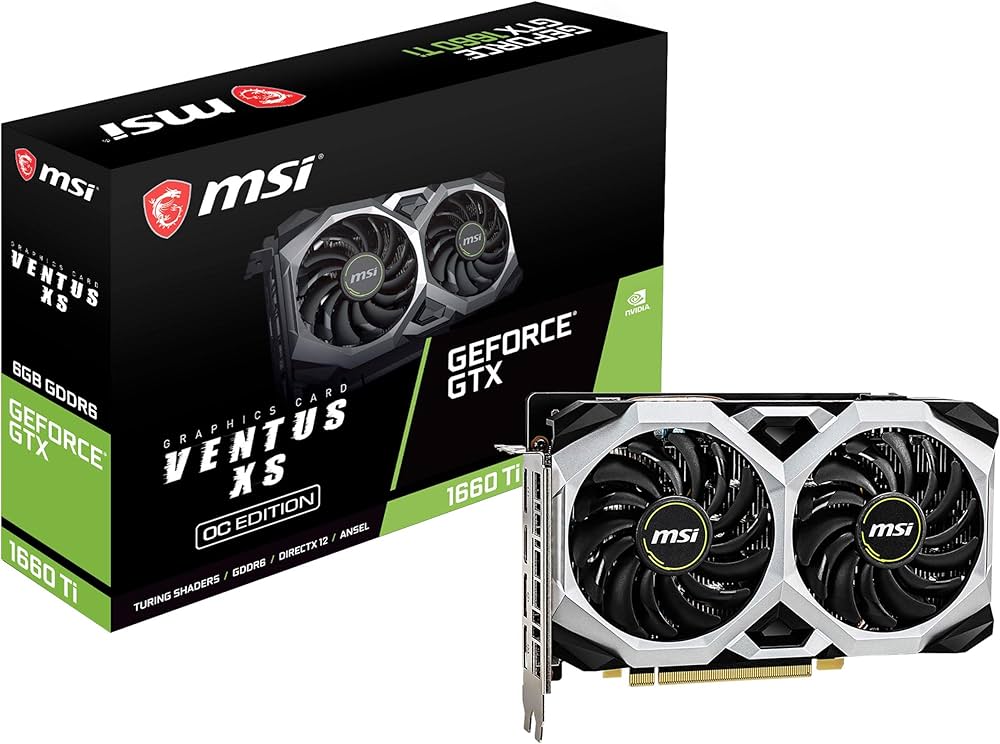 Amazon | MSI(エムエスアイ) グラフィックボード GeForce GTX 1660 Ti