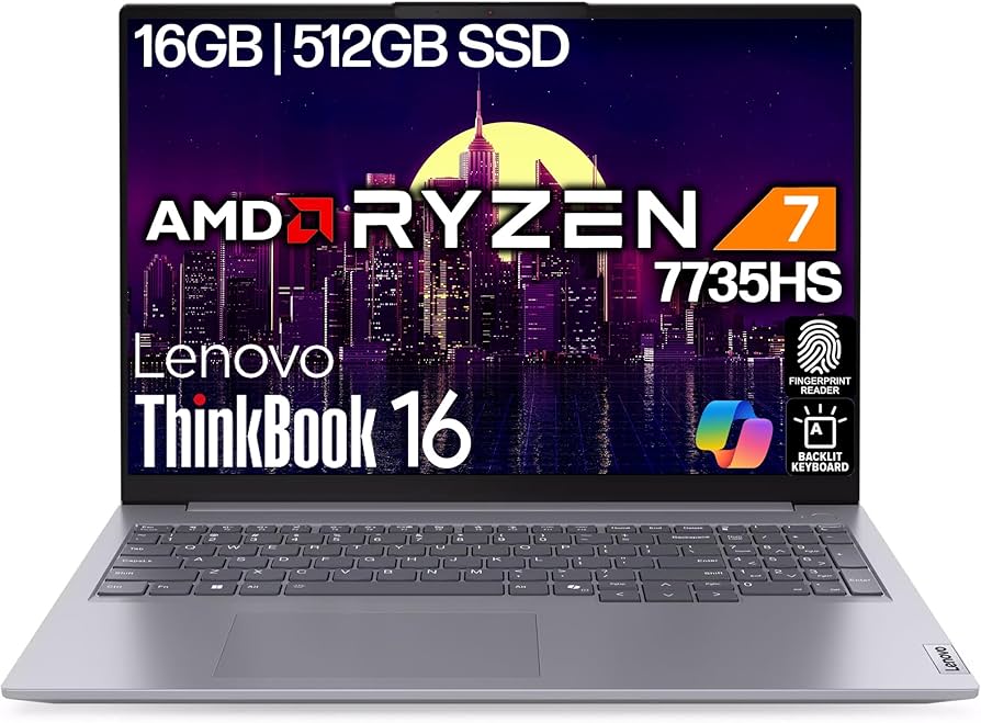 Amazon.com: Lenovo ThinkBook 16 Gen 7 16