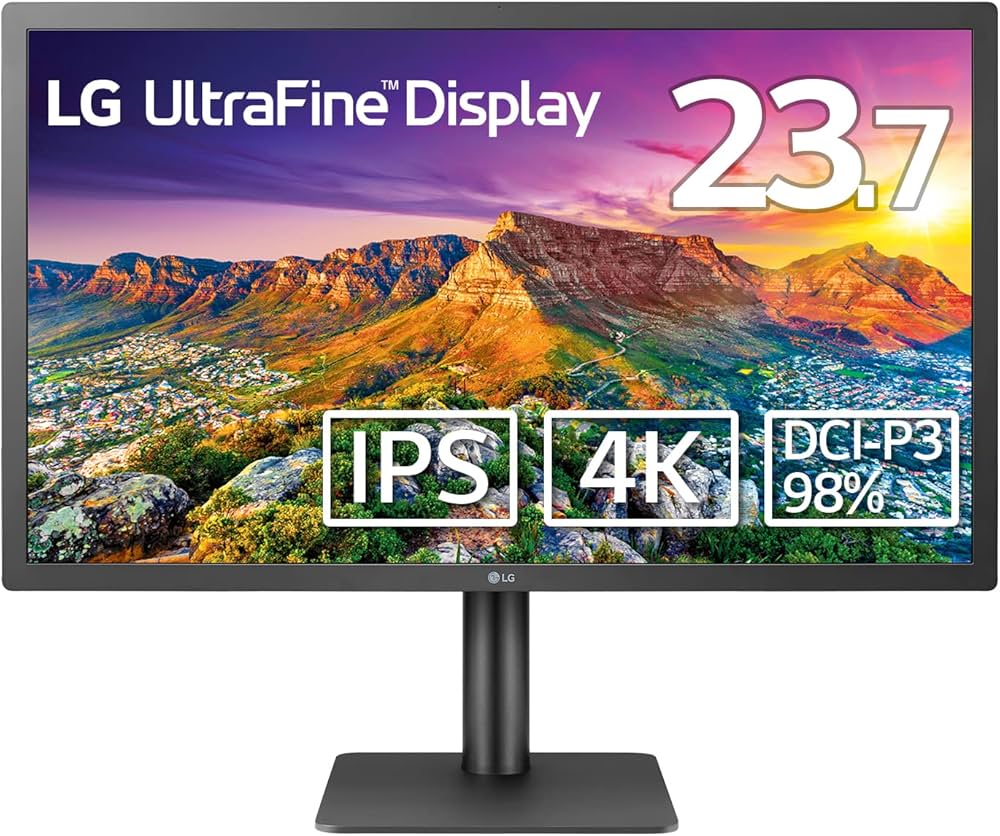 Amazon.co.jp: LG モニター ディスプレイ 24MD4KL-B 23.7インチ