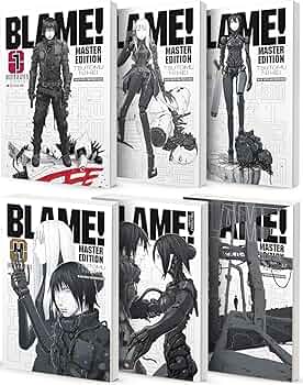 BLAME! Manga Vol 1-6 Complete Master Edition 6-book Set by Tsutomu