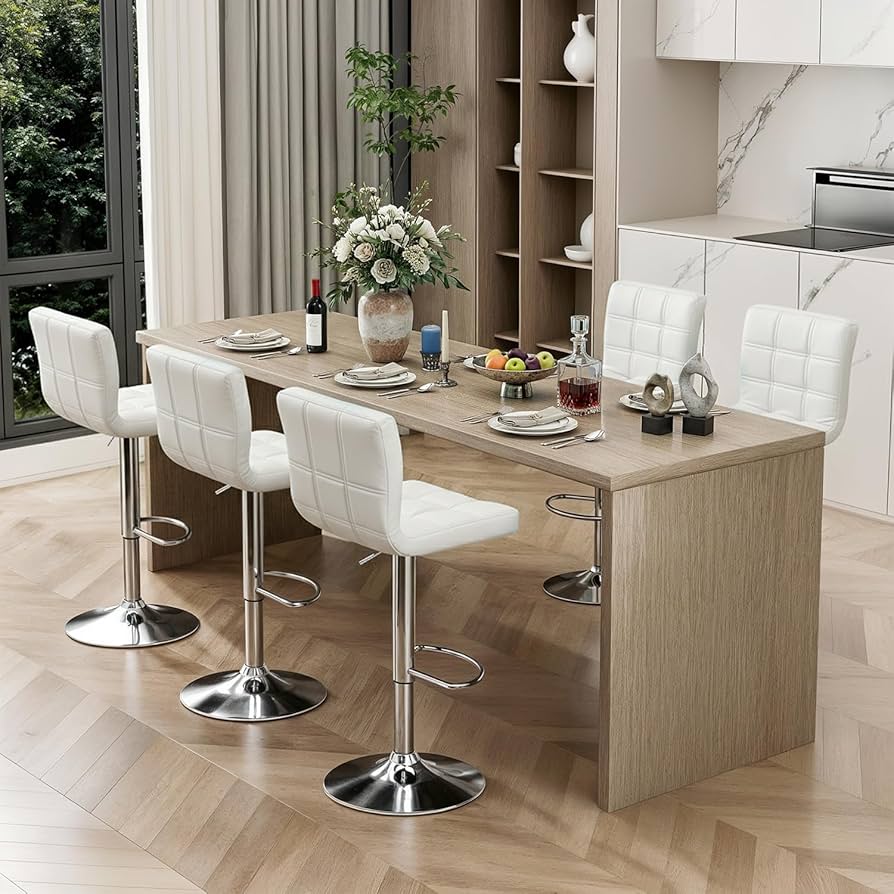 Amazon｜ZENY 4脚セット 昇降式カウンターチェア カウンター椅子