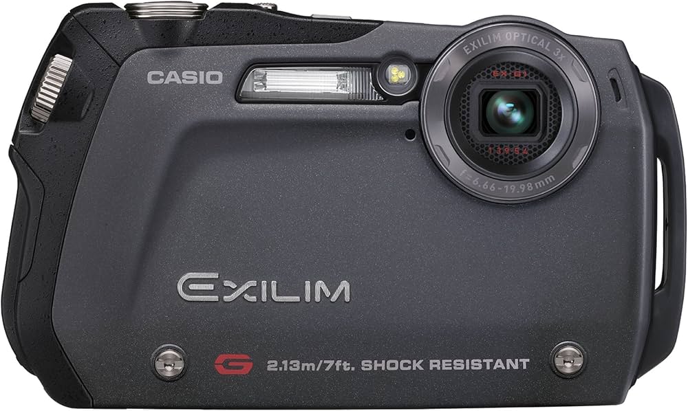 Amazon | CASIO デジタルカメラ EXILIM 1210万画素 3倍 ブラック EX