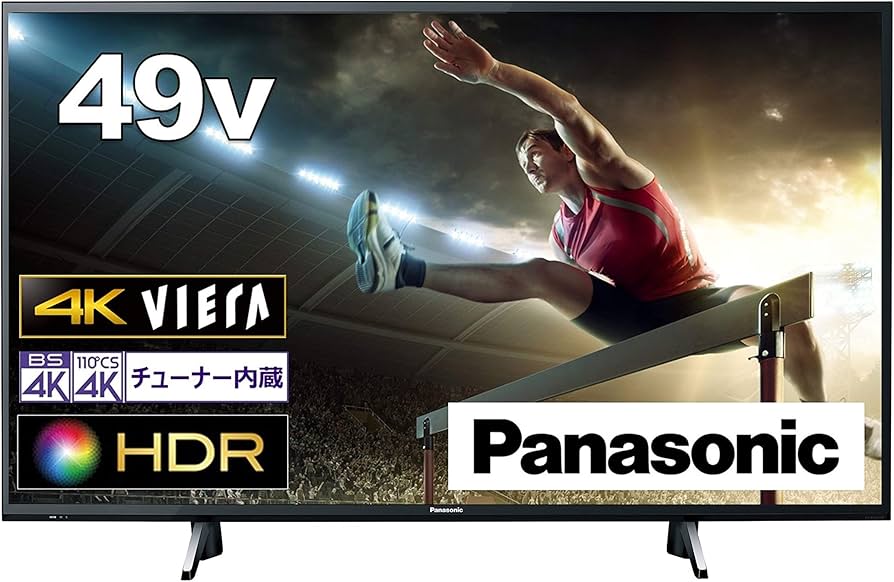 Amazon | パナソニック 49V型 4Kチューナー内蔵 液晶テレビ ビエラ 高