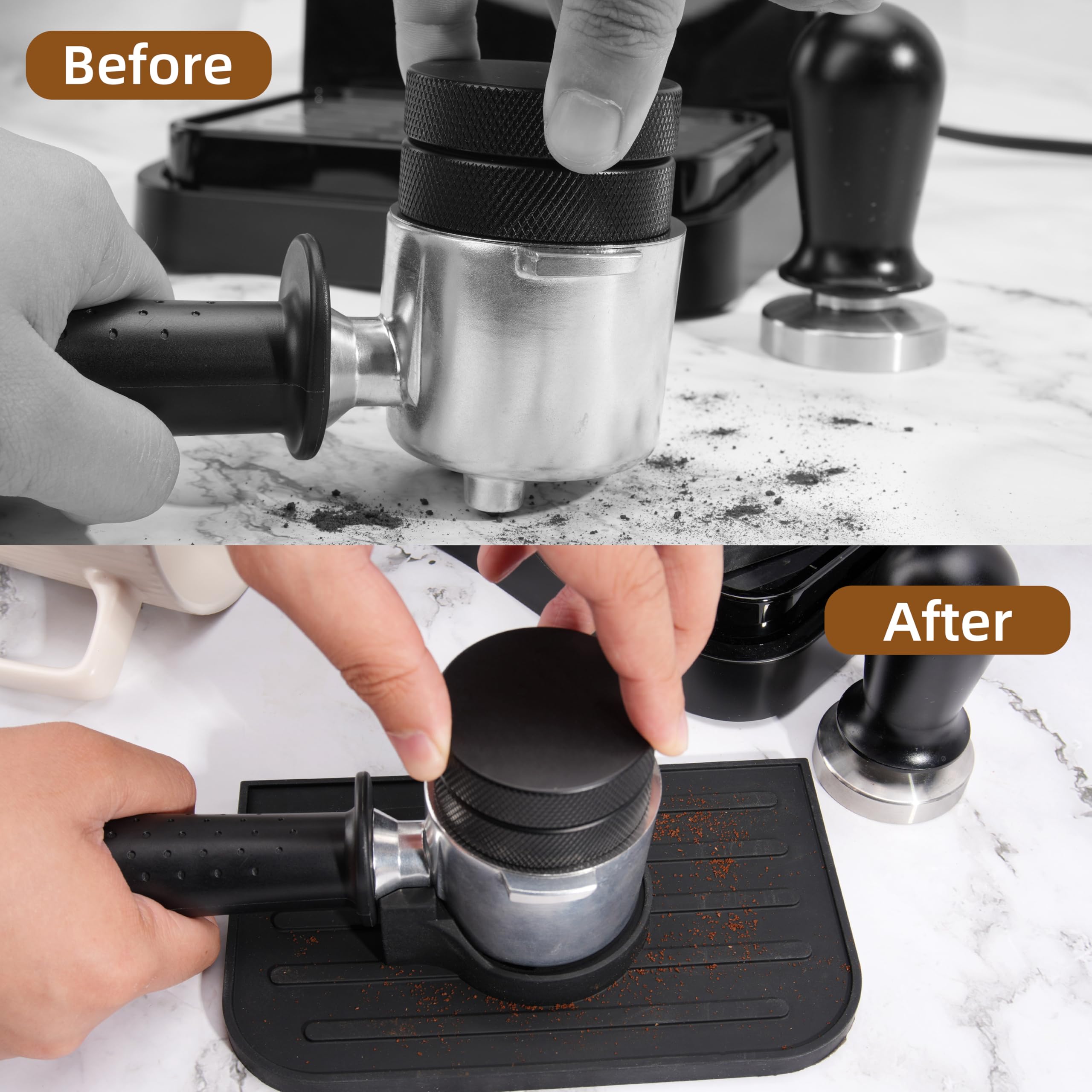 Amazon | DeLonghi エスプレッソマシン Stilosa EC260BK用タンピング