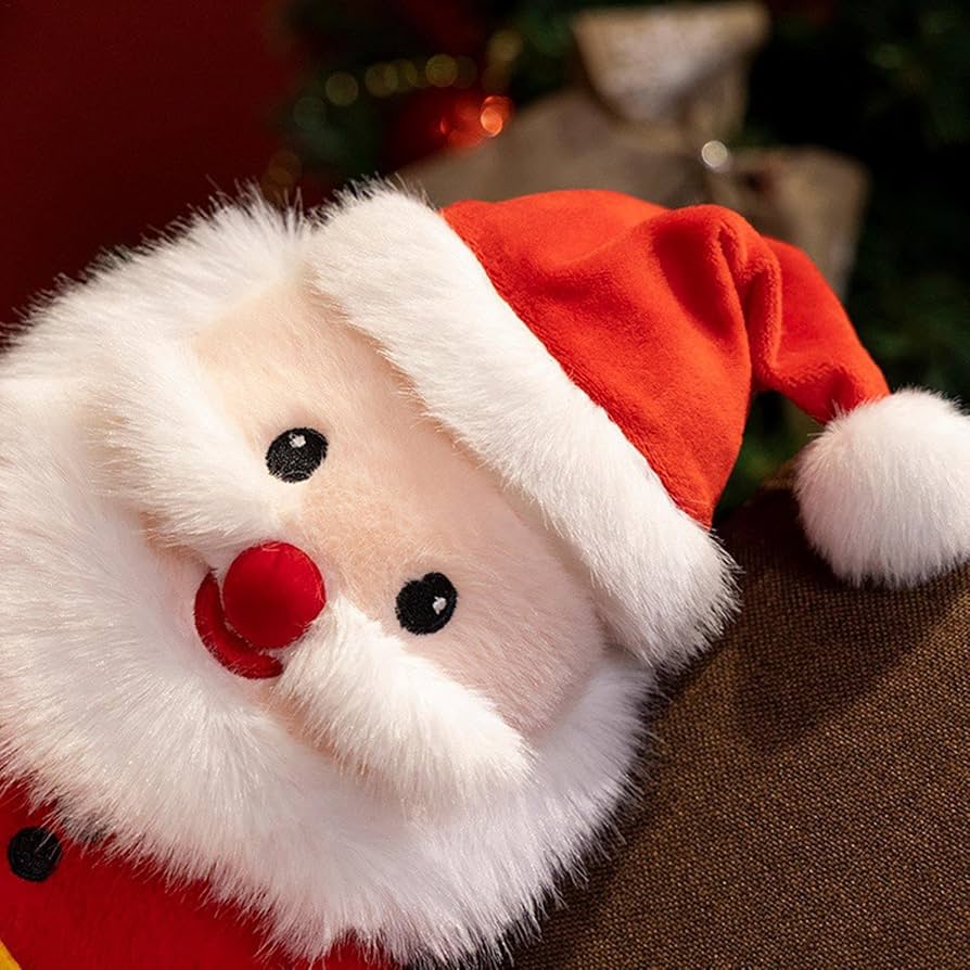 Amazon.co.jp: サンタぬいぐるみ、クリスマスぬいぐるみサンタクロース