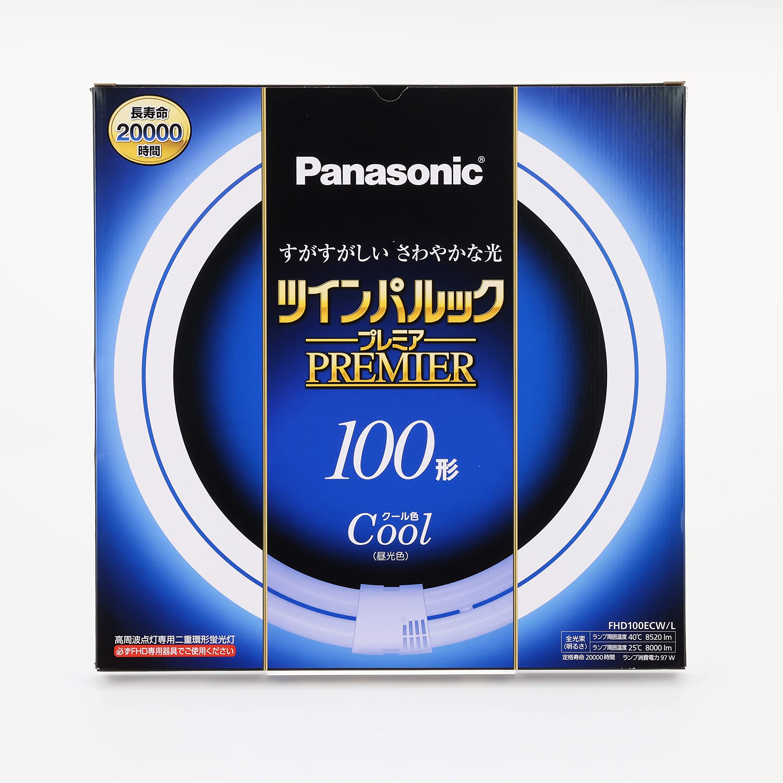 Amazon | パナソニック 二重環形蛍光灯(FHD) 100形 クール色 昼光色