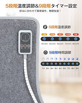 Amazon | 【4面発熱 パネルヒーター pro】高温版85℃ 足元ヒーター