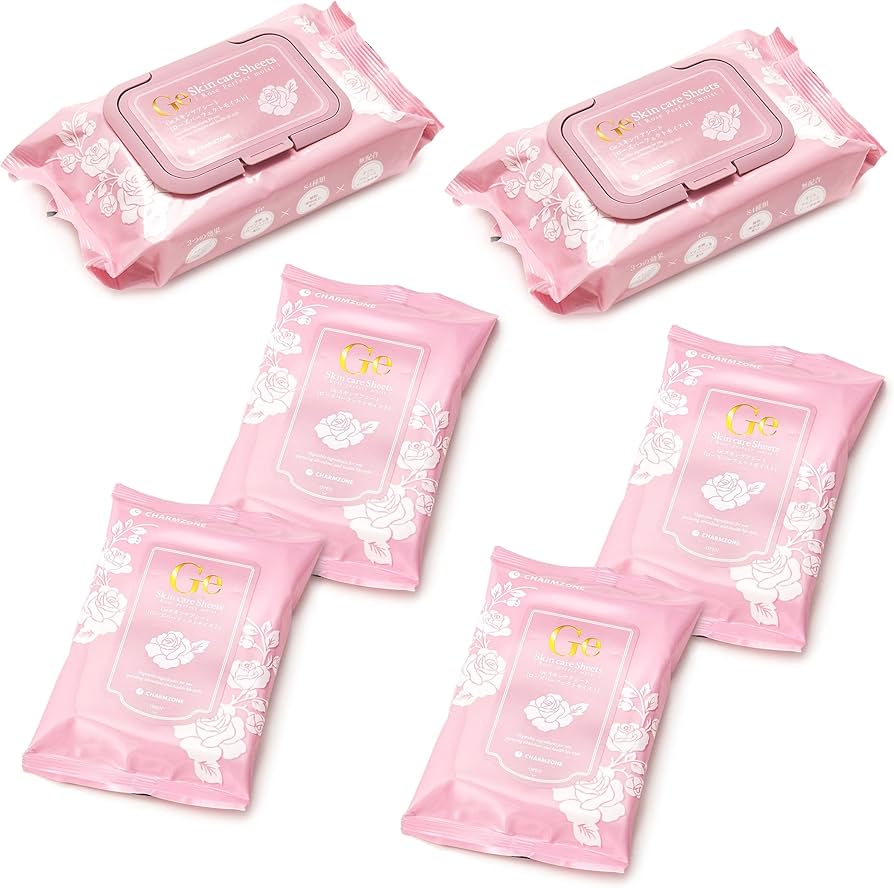 Amazon.co.jp: CHARM ZONE チャームゾーン Geスキンケアシート ローズ