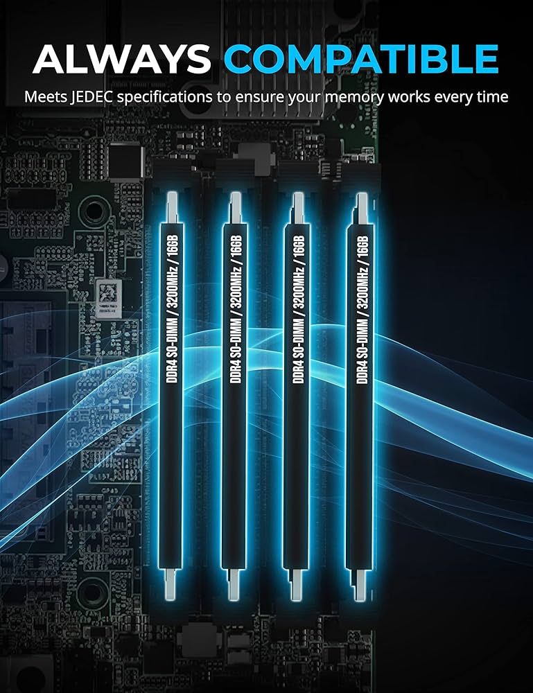 Amazon | SABRENT ロケット 16GB DDR4 SO-DIMM 3200MHzメモリ