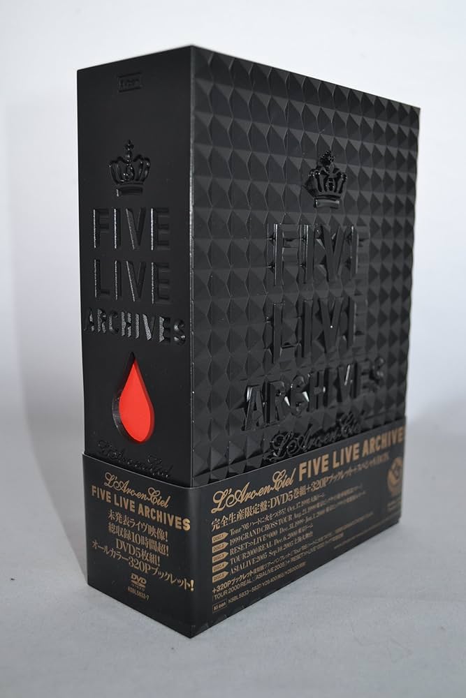 Amazon.co.jp: FIVE LIVE ARCHIVES【完全生産限定盤】 [DVD] : L'Arc