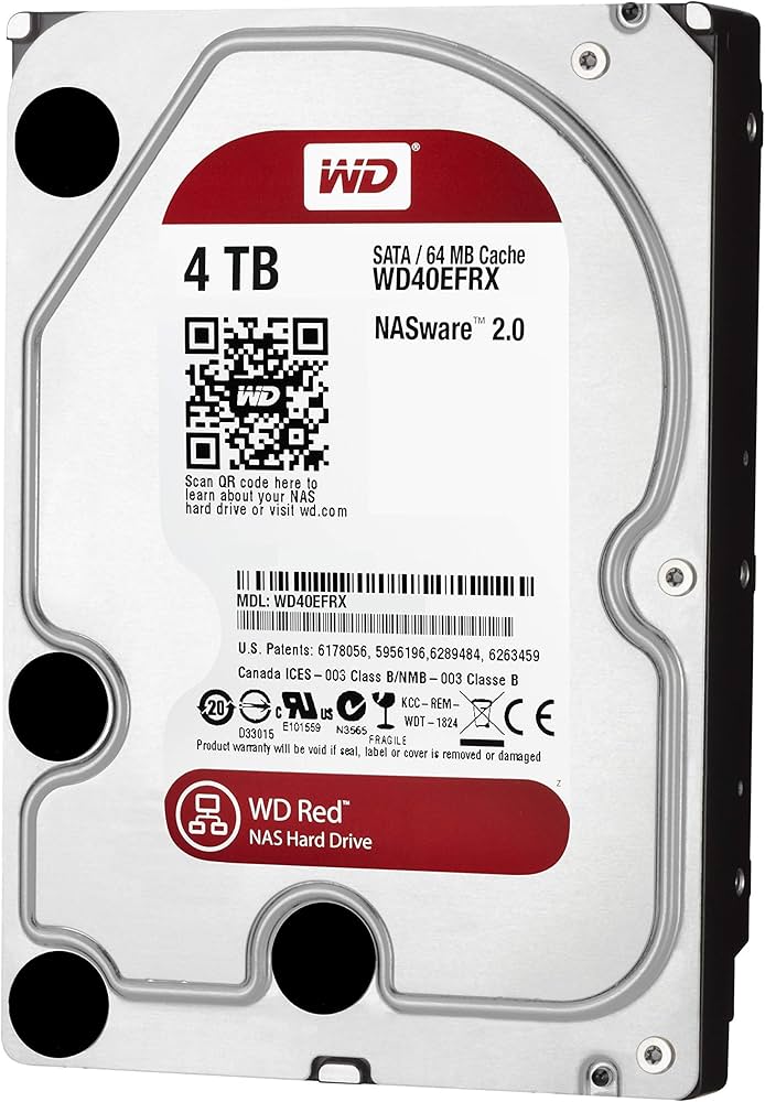 Amazon | 【整備済み品】 WD HDD 内蔵ハードディスク 3.5インチ 4TB WD