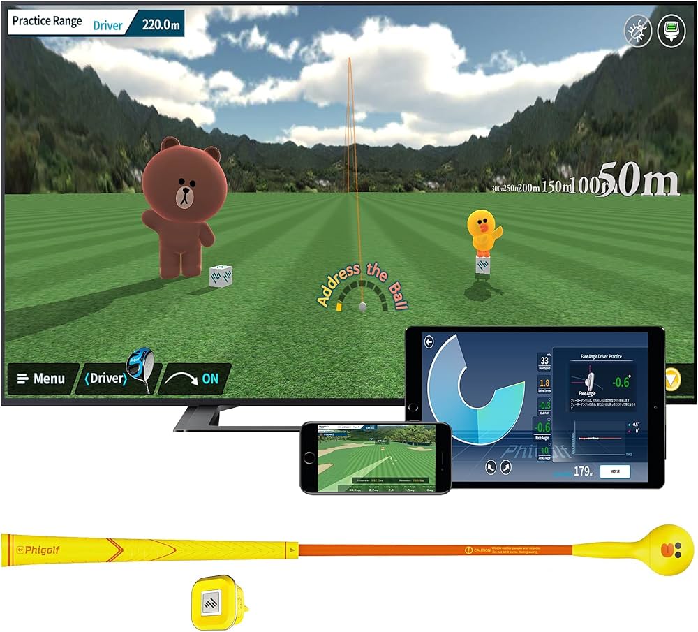 Amazon.co.jp: Phigolf(ファイゴルフ) ゴルフシュミレーター【日本公式