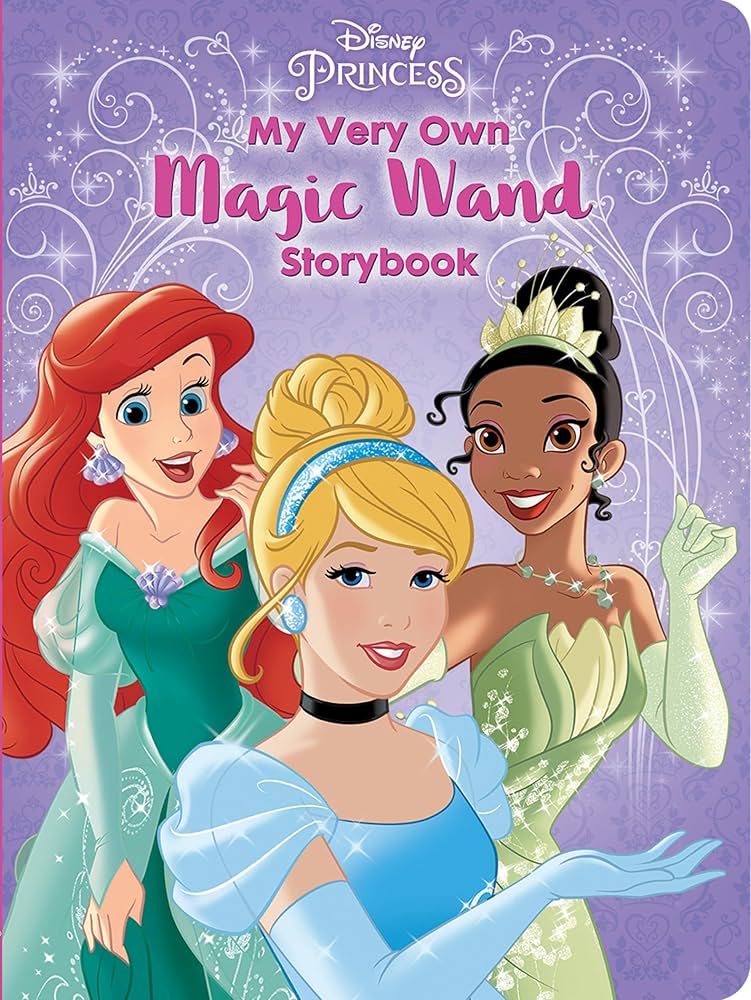 Disney Princess - Magic Wand Storybook and Toy Wand Set - Wand