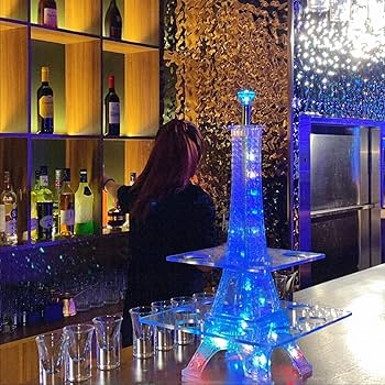 Amazon｜PluieSoleil テキーラ観覧車 エッフェル塔型 LEDカップの表示