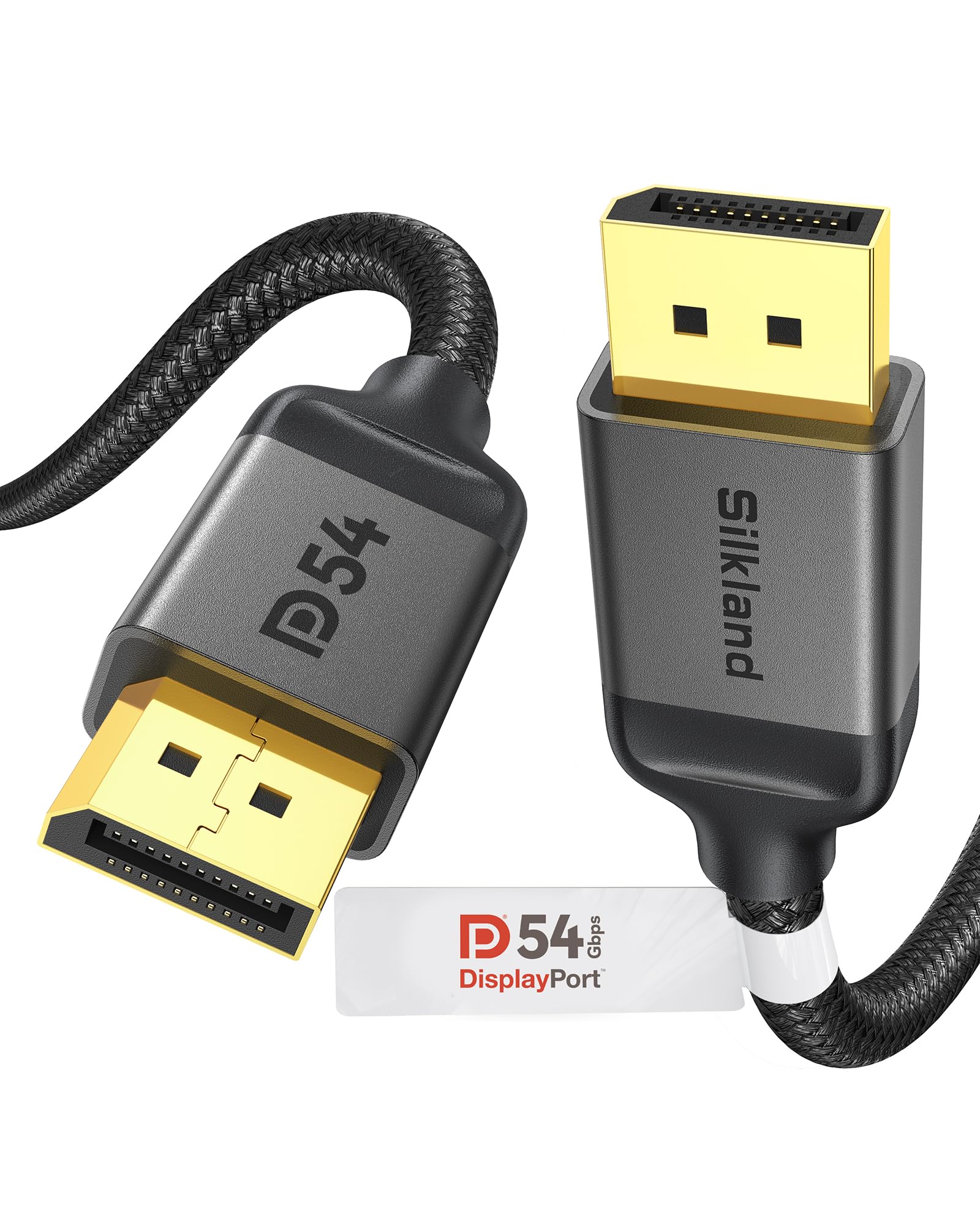 Amazon.com: Silkland VESA Certified 54Gbps DisplayPort 2.1 Cable
