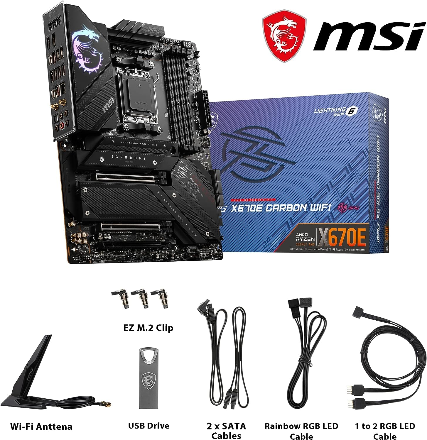 Amazon.co.jp: MSI マザーボード MPG X670E CARBON WIFI AMD Ryzen