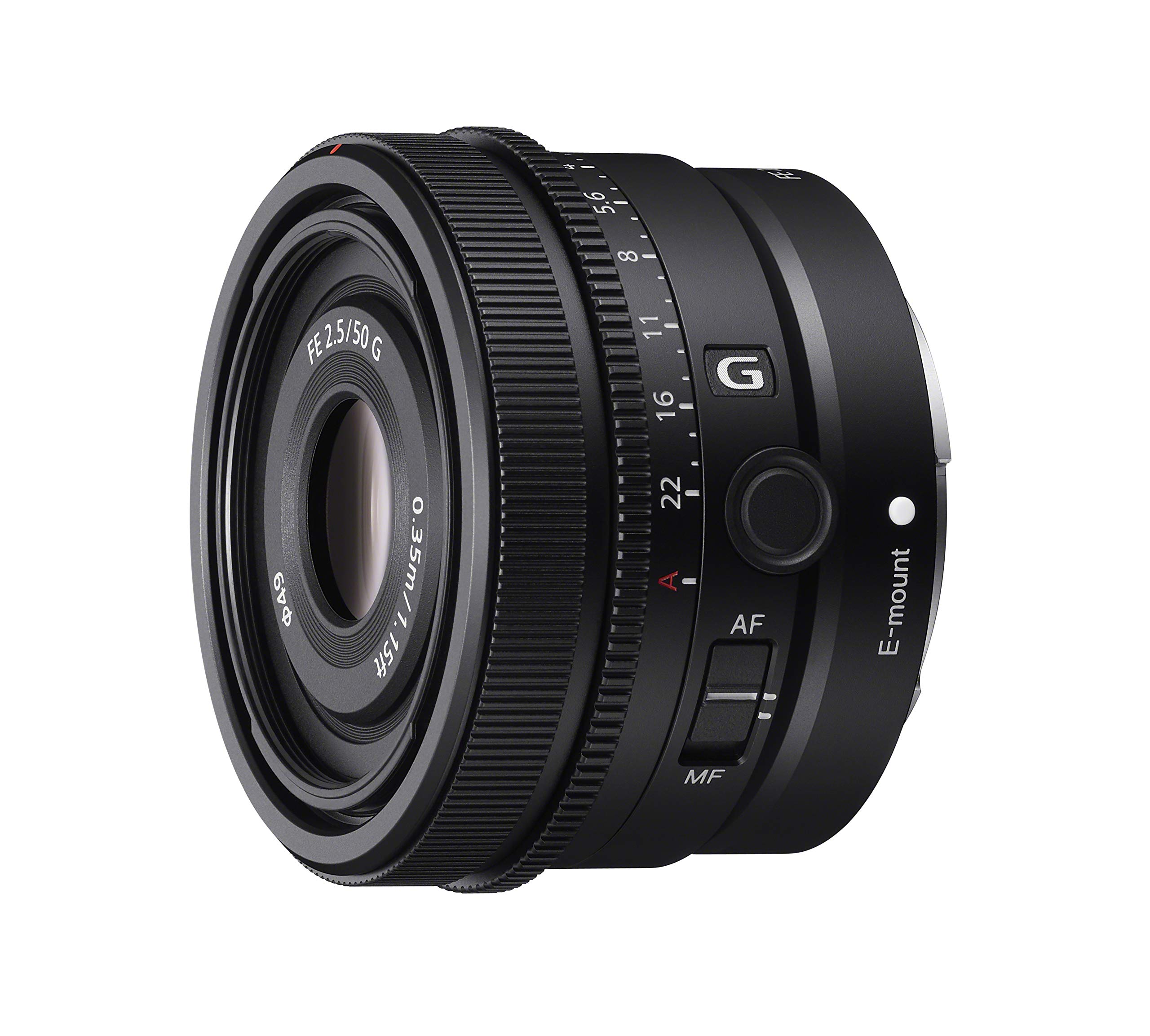 Amazon.com : Sony FE 50mm F2.5 G Full-Frame Ultra-Compact G Lens