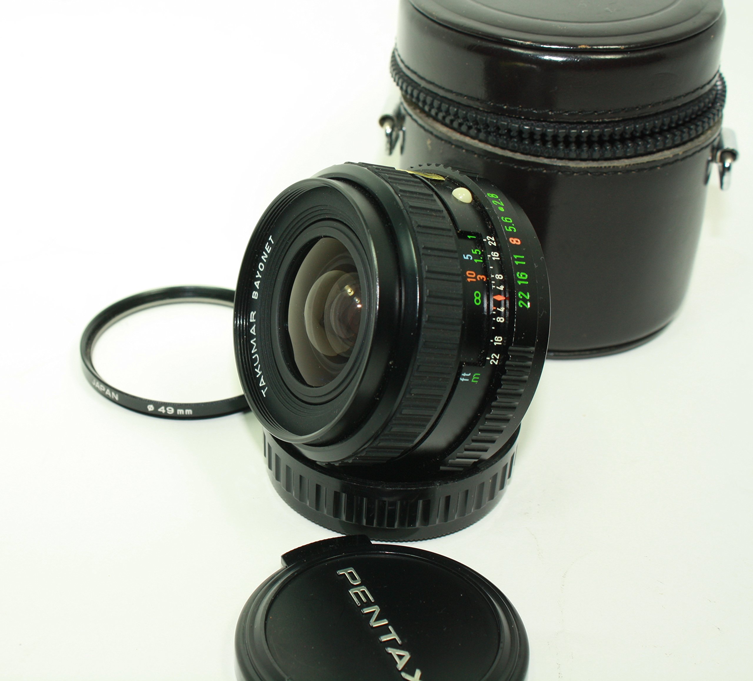 Amazon.com : Pentax Takumar 28mm f/2.8 Bayonet Mount Wide Angle