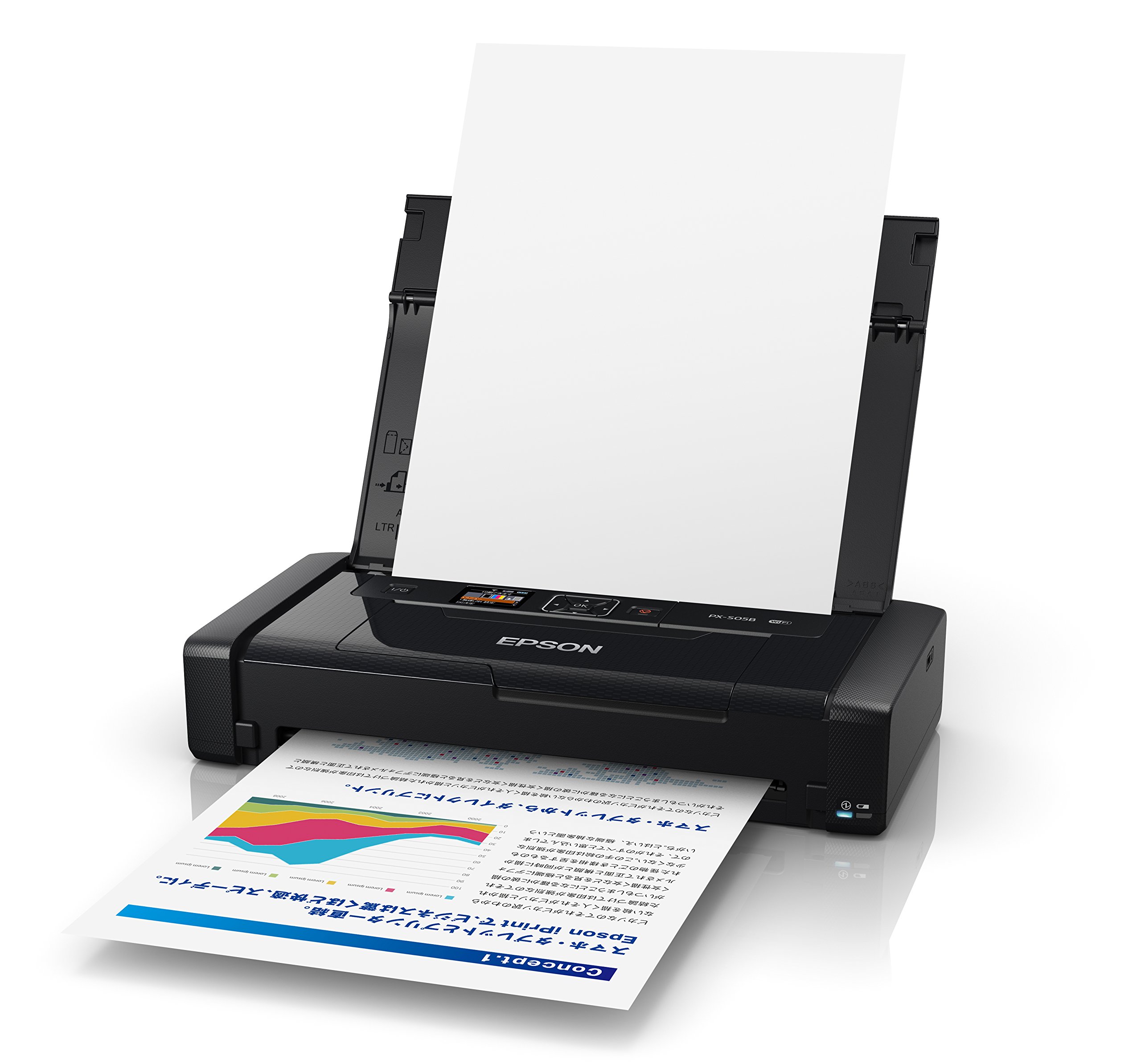 Amazon.co.jp: EPSON A4モバイルインクジェットプリンター PX-S05B