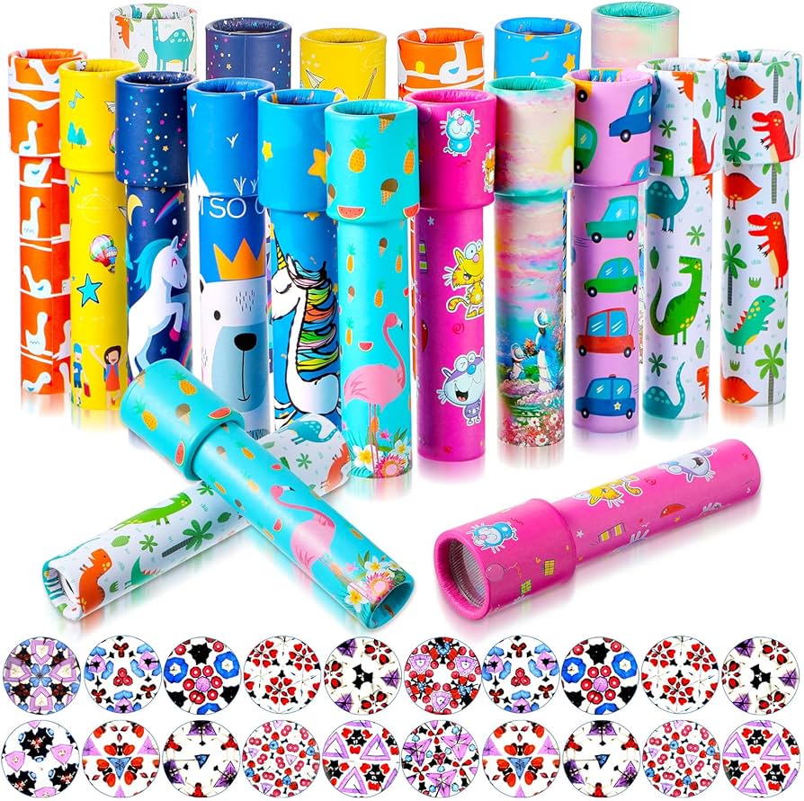 Amazon.com: Chivao 20 Pcs Classic Kaleidoscopes Educational Toys