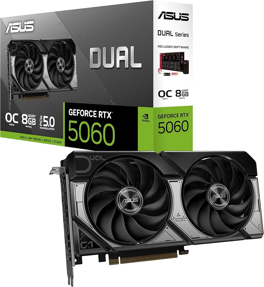 Amazon | ASUS DUAL GeForce RTX 5060 8GB GDDR7 OCエディション
