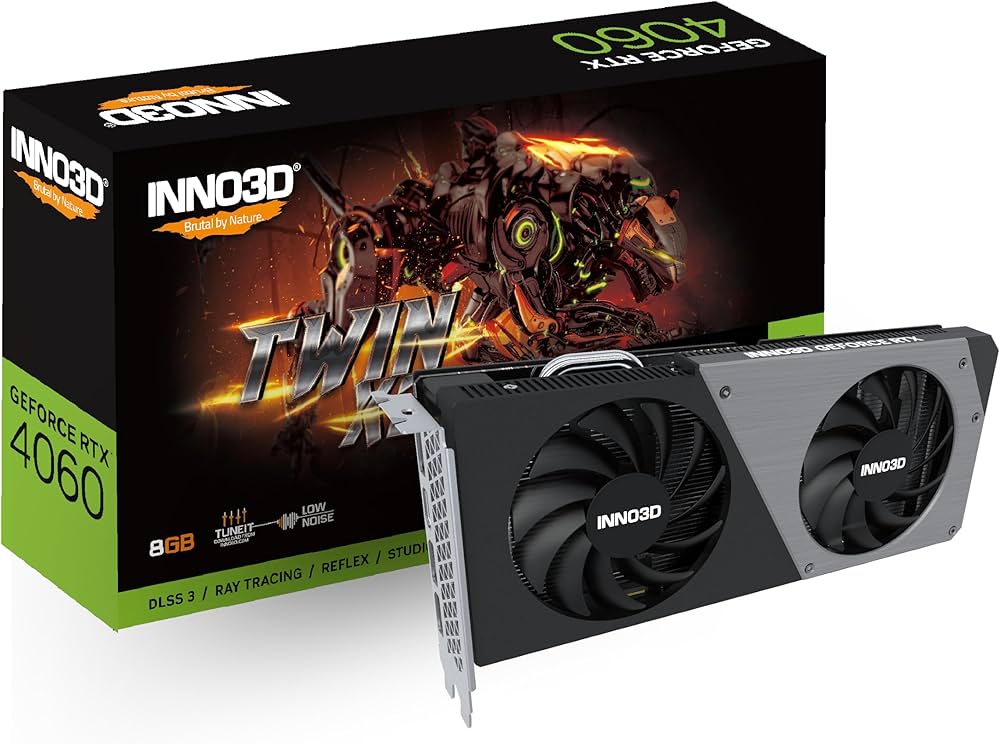 Amazon | Inno3D GeForce RTX 4060 Twin X2 8GB GDDR6 ゲーミング