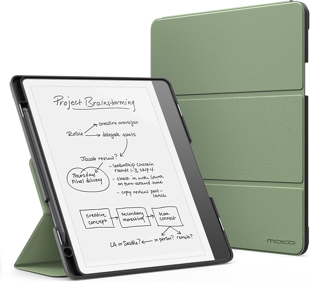 Amazon.com: MoKo Stand Case for Kindle Scribe (2024/2022 Released