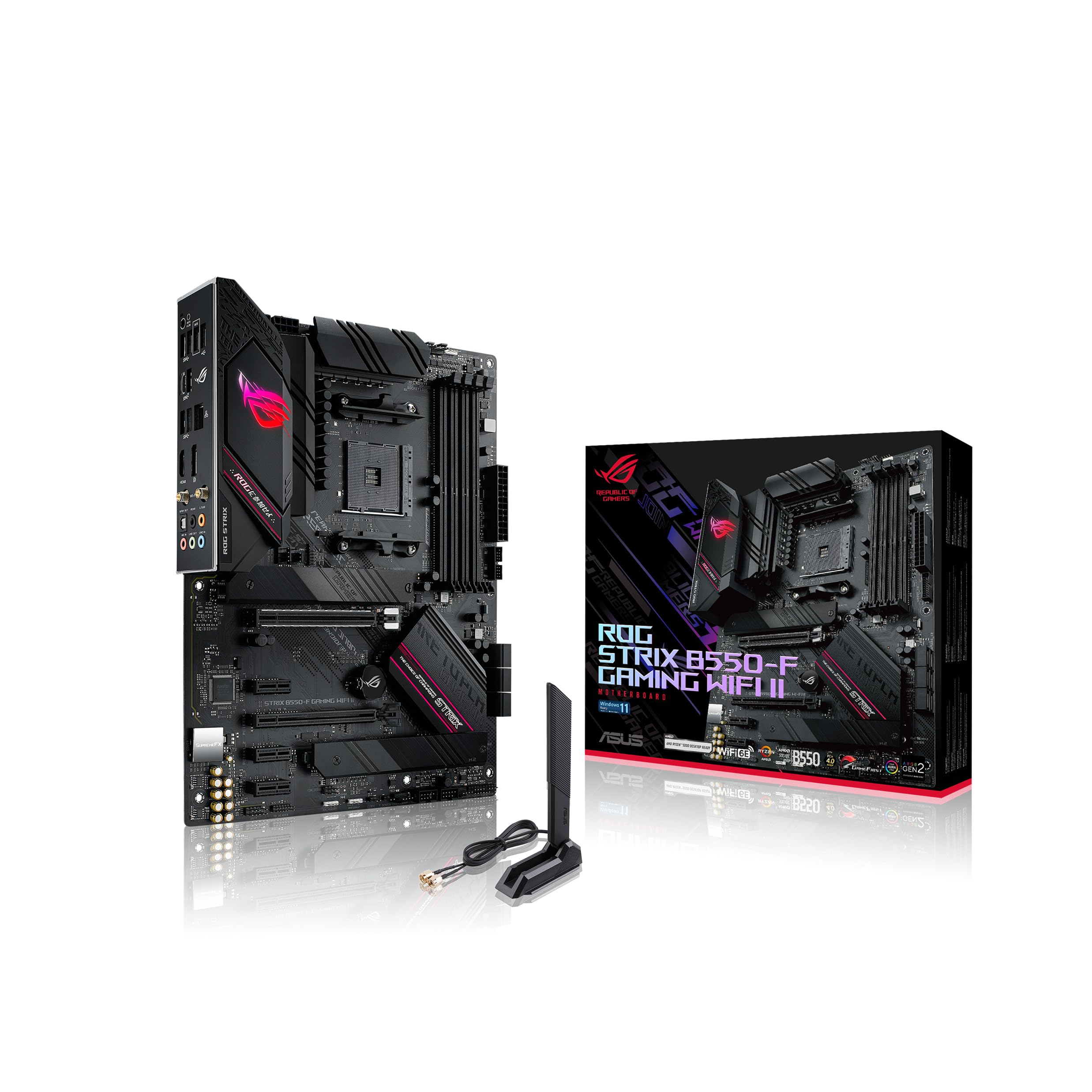 Amazon.com: Asus ROG Strix B550-F Gaming WiFi II AMD AM4 (3rd Gen