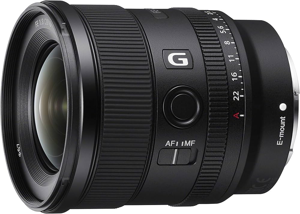 Sony FE 20mm F1.8 G Full-Frame Large-Aperture Ultra-Wide Angle G