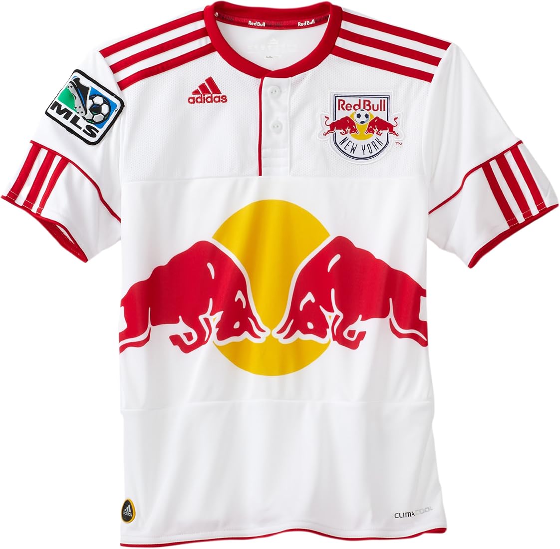 Buy MLS New York Red Bulls Boy's Replica Home Jersey, White, Toro