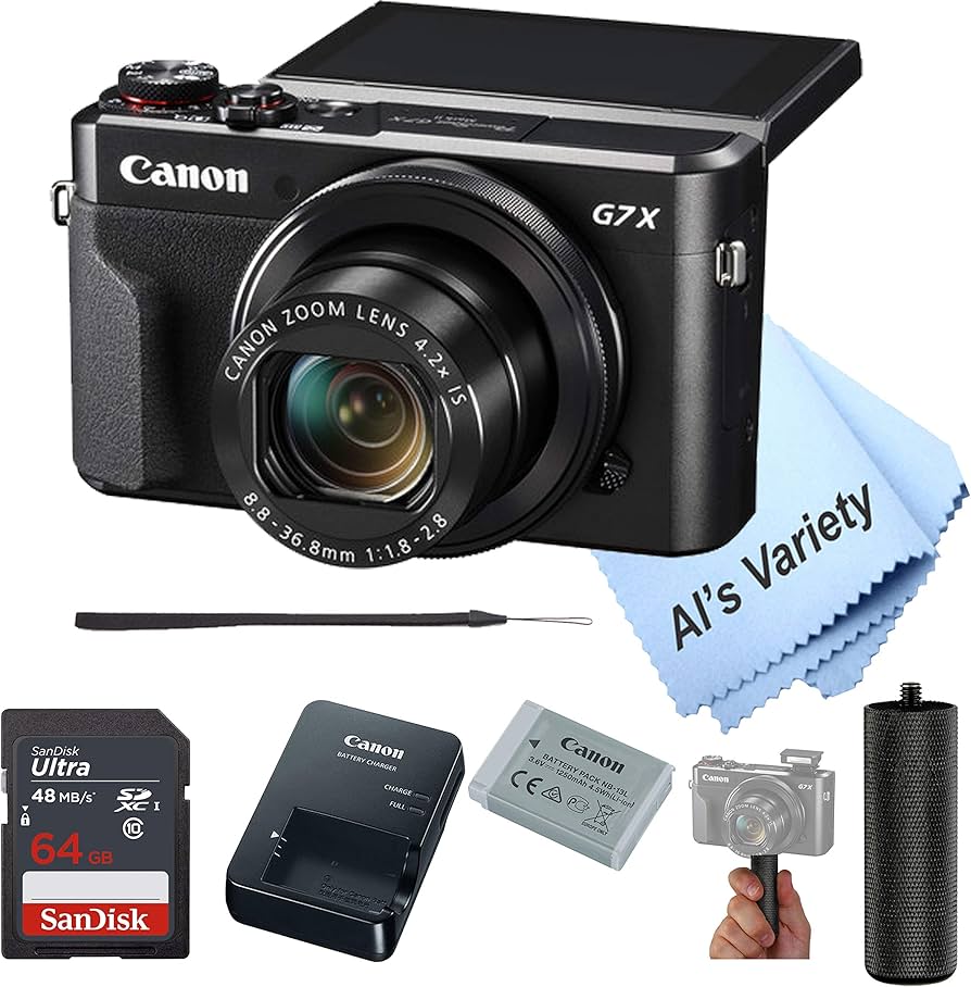 Amazon.com : Canon PowerShot G7 X Mark II Digital Camera w/ 1 Inch