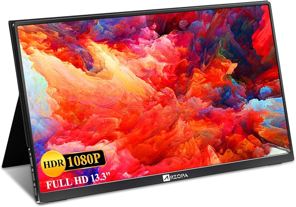 Amazon.co.jp: モバイルモニター ARZOPA 13.3インチ モバイル