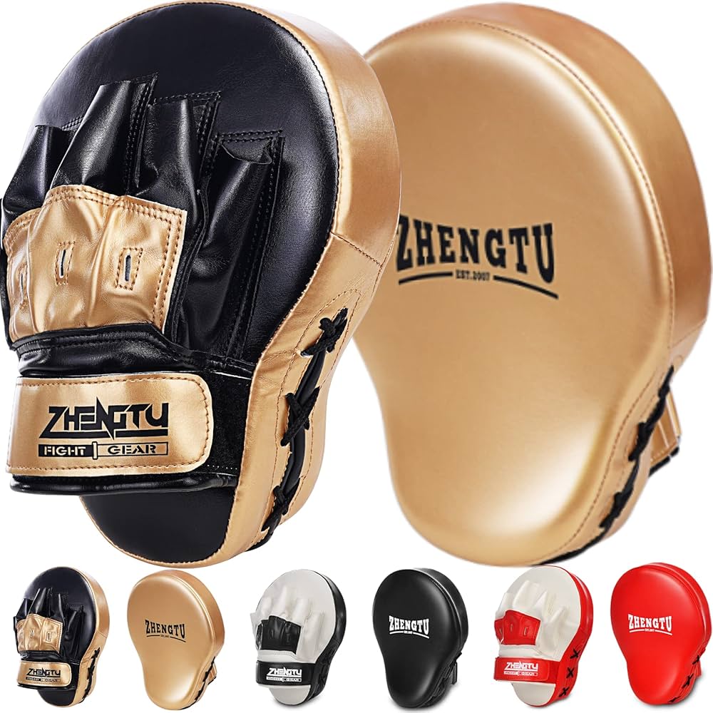 パンチミットペア 金 ゴールド 黒 TWINS ペアパンチミット 金 ゴールド