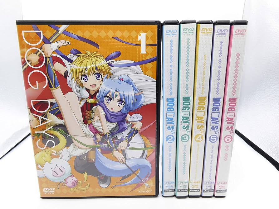 Amazon.co.jp: DOG DAYS'' [レンタル落ち] 全6巻セット [マーケット