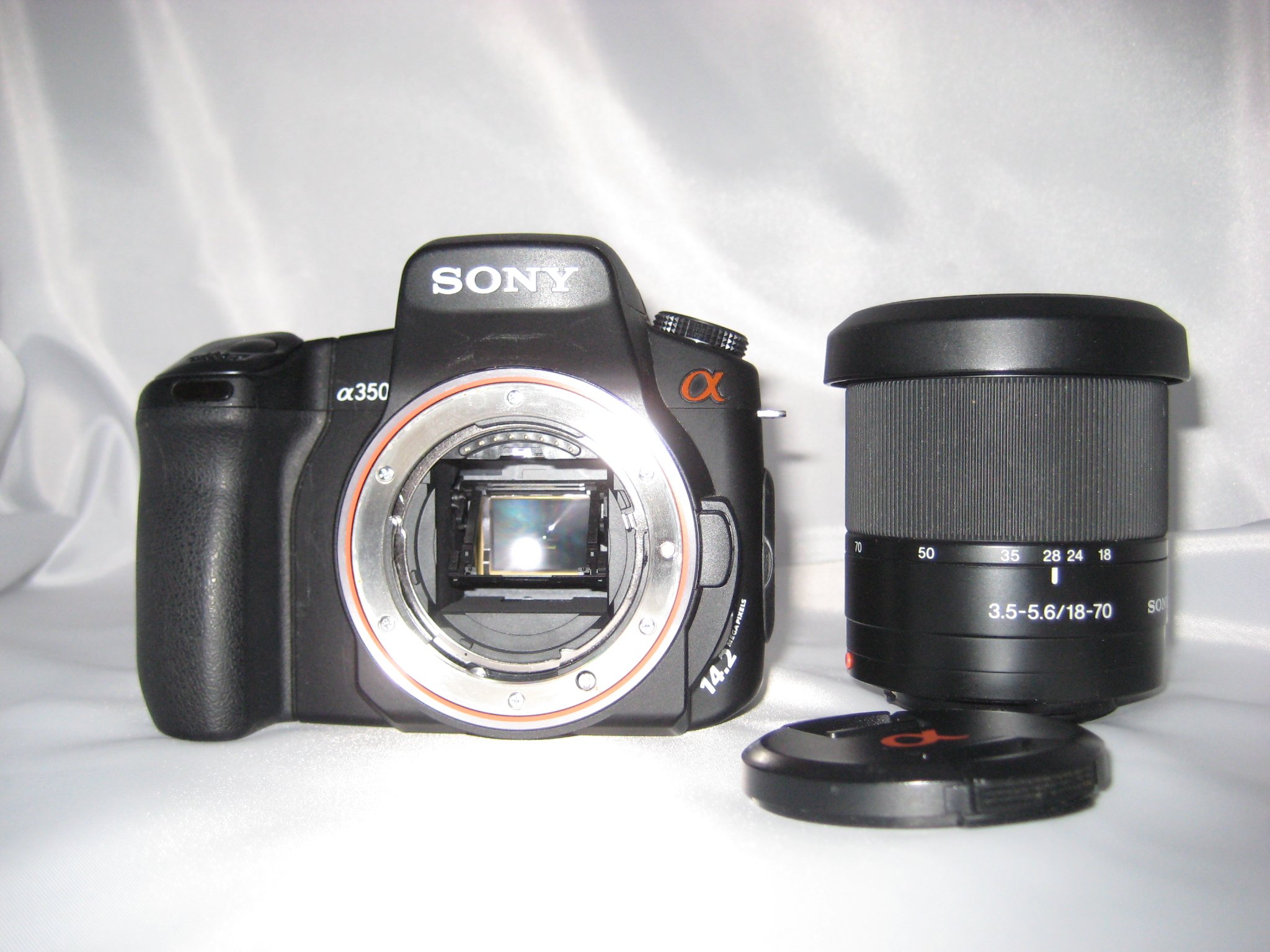 Amazon | SONY デジタル一眼レフ α350 レンズキット DT 18-70mm F3.5