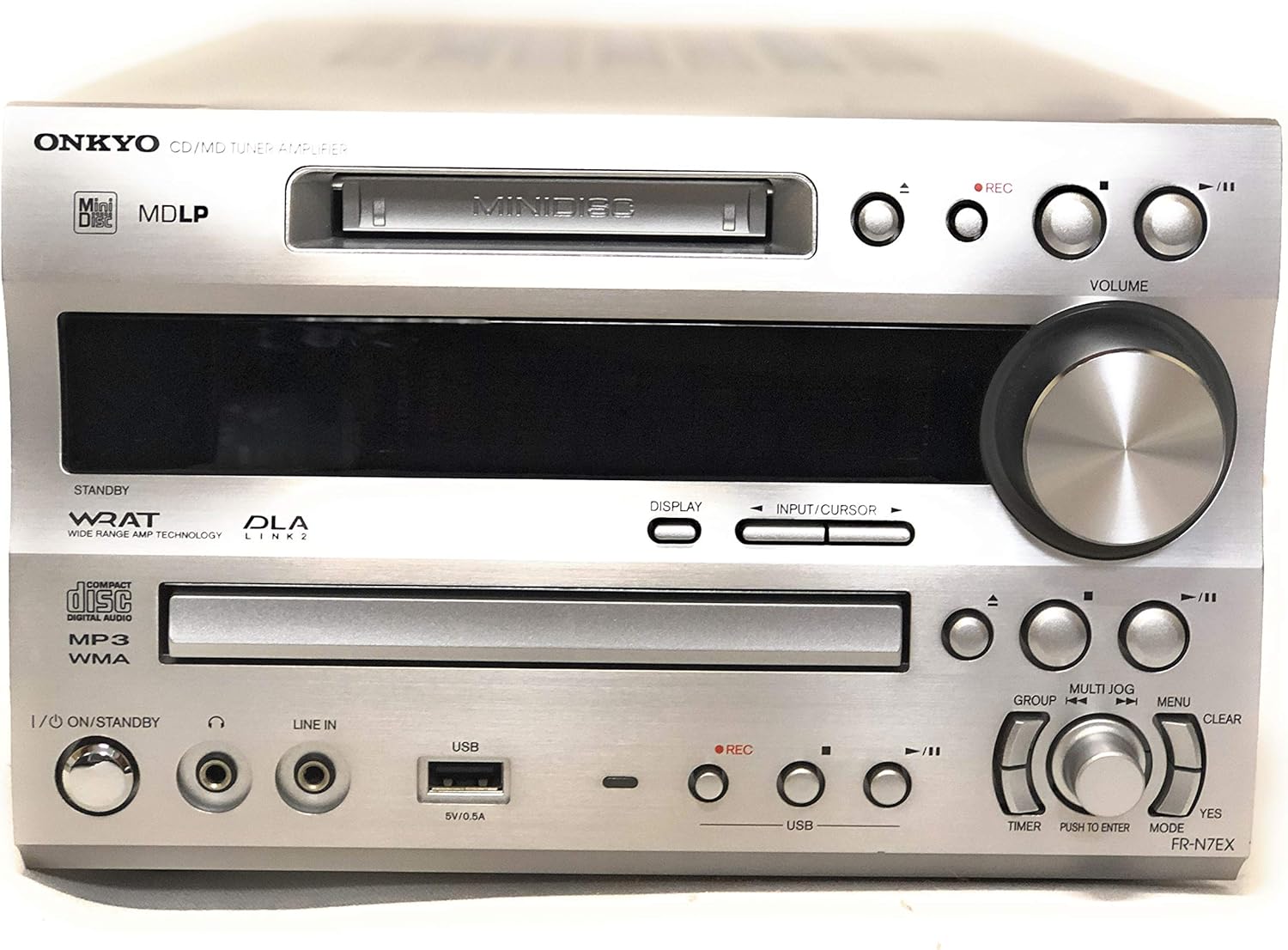 Onkyo FR-N7EX CD/MDチューナー Amplifierユーザーマニュアル