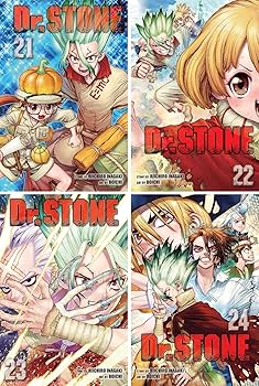 Dr. STONE Manga, Set of 26 Books. Vol. 1-26 | Amazon.com.br