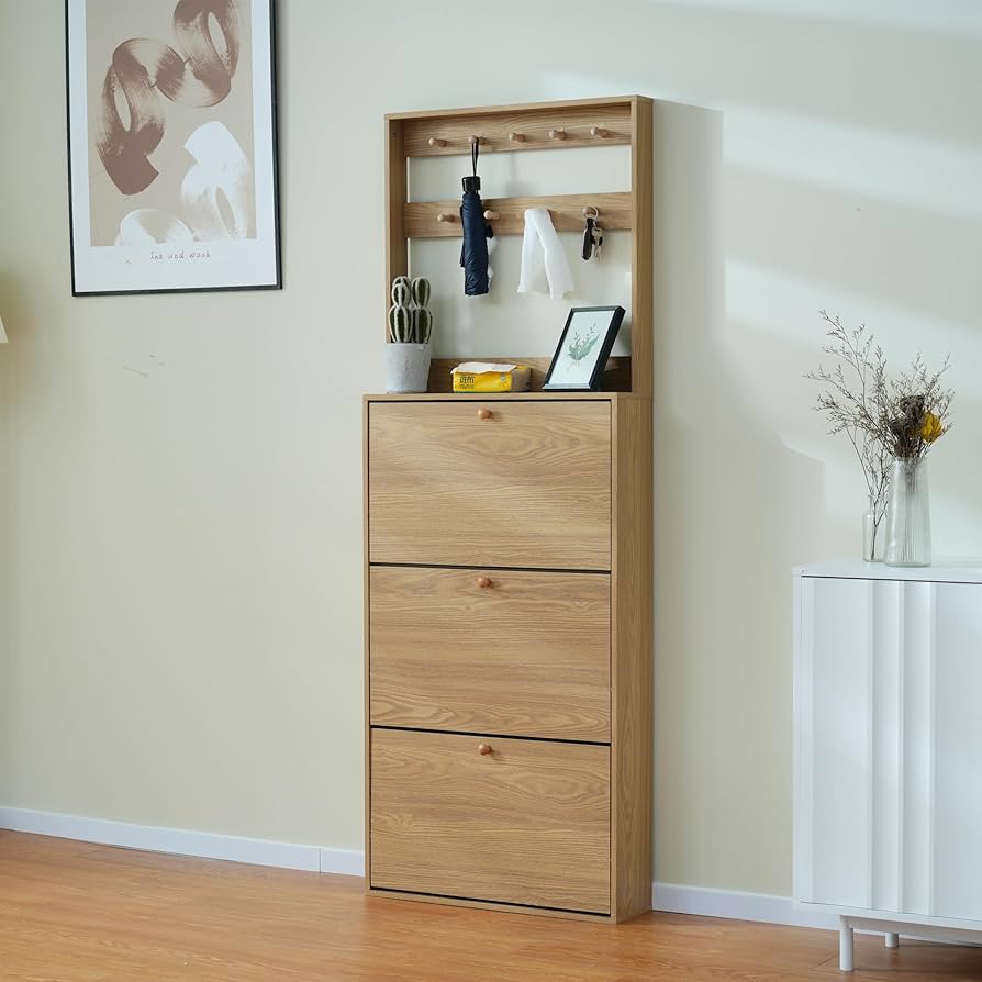 Amazon｜OSJ下駄箱 シューズボックス シューズラック スリム 玄関収納