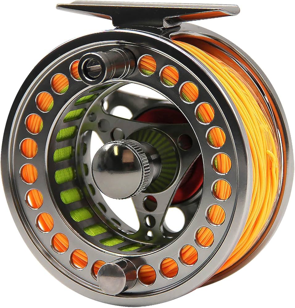Amazon | ANGLER DREAM フライフィッシングリール ラインコンボ WF 3WT