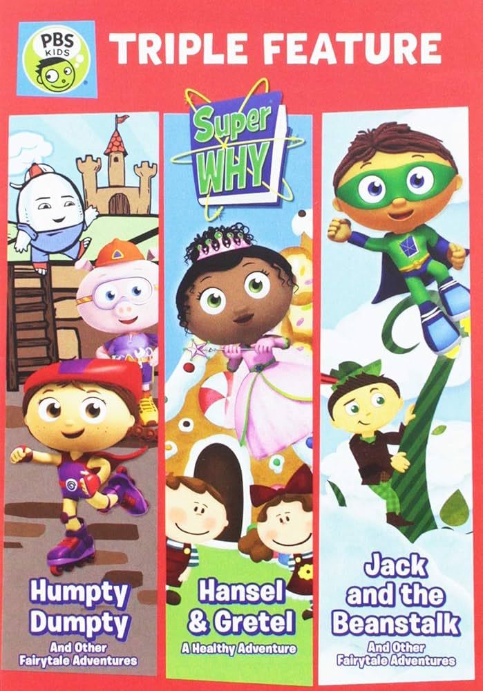 Super Why! DVD Collection 6枚セット Amazon.com: Super Why!: Triple