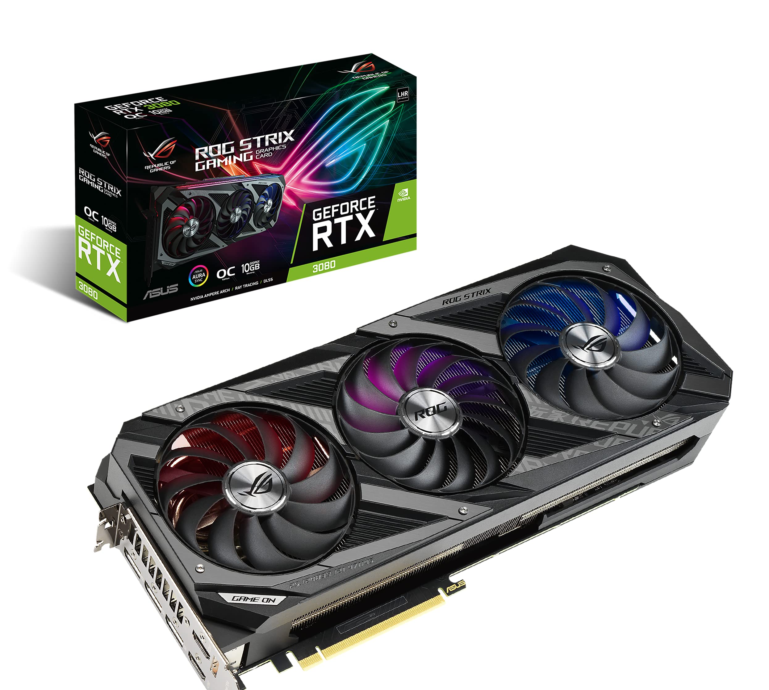 Amazon.com: ASUS ROG Strix NVIDIA GeForce RTX 3080 V2 OC Edition