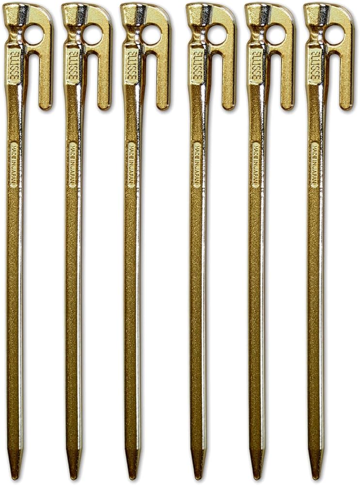 Amazon | エリッゼ（ELLISSE）鍛造ペグ 焼入れ エリッゼステーク